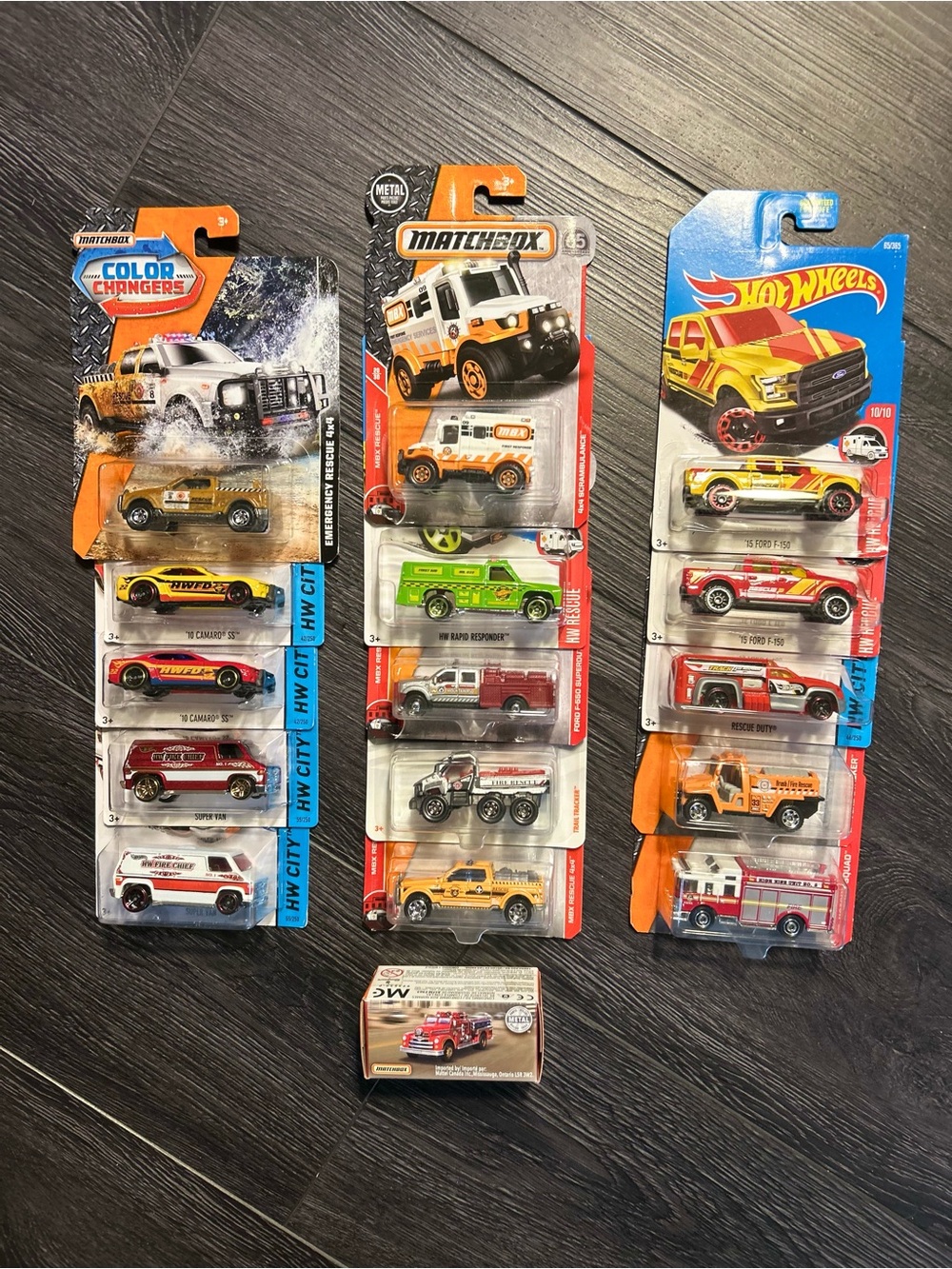 Hot Wheels Matchbox Fire Rescue Emergency Toy Car Lot 16 New